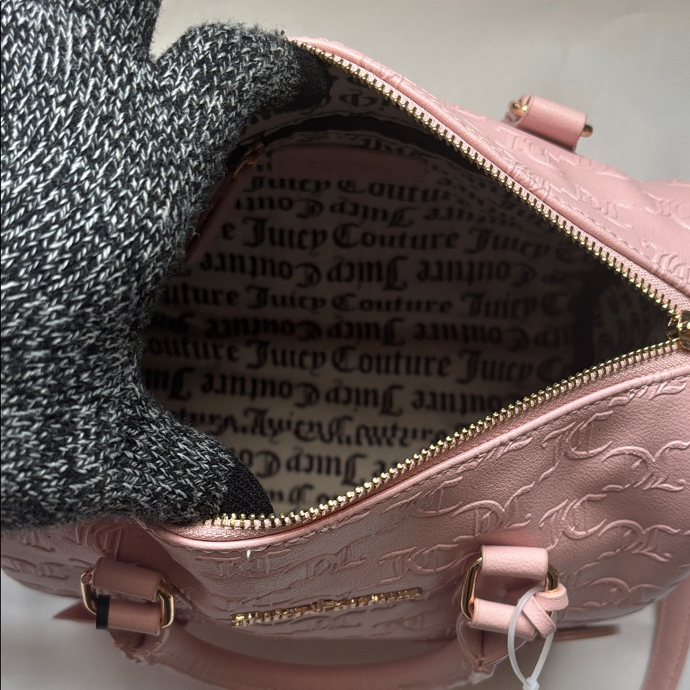 Juicy Couture Pink Diamond Fame Satchel - Picture 4 of 5